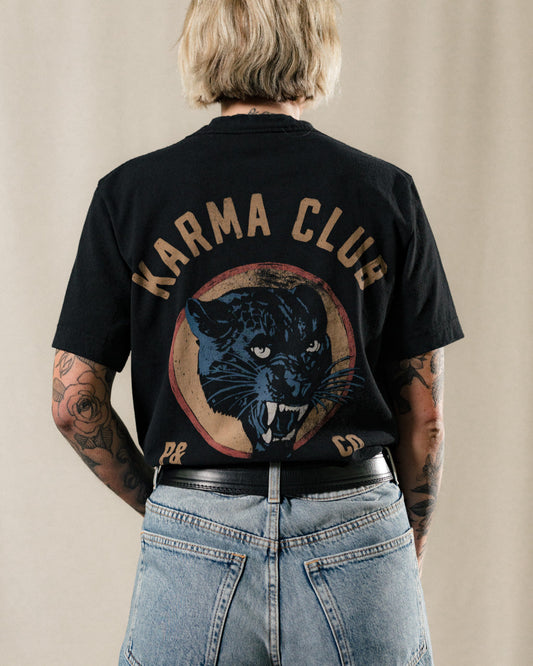 Karma Club 2.0 T-Shirt - Heavy Washed Black